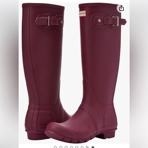 Hunter rain boots